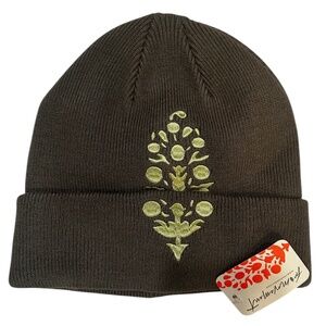 NWT free people movement sage iconic logo beanie